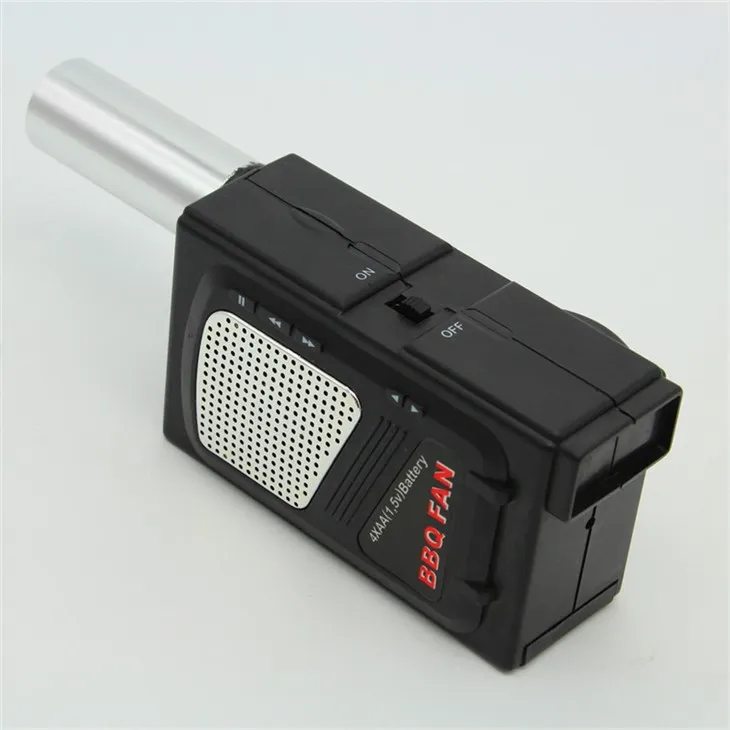 שימוש בסוללה ברביקיו אש מפוח אוויר רעש נמוך DC ברביקיו חשמלי מאוורר גריל אוויר מפוח FD311A