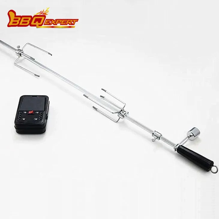 ערכת רוטיסרי ברביקיו חשמלית 110 ס"מ